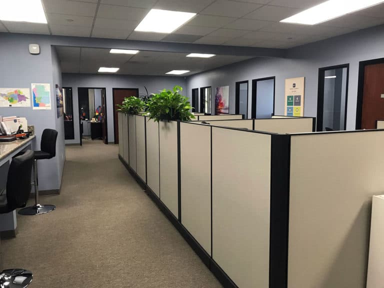 Office Tenant Improvement - Finance of America Mortgage - Cubicles